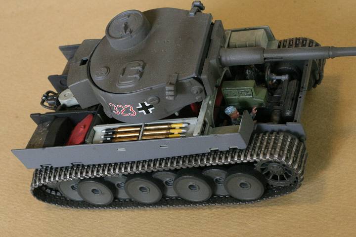 タルガ targa鋼密度模型 TIGER-I 戦車 タイガー戦車 タルガ 鋼密度模型